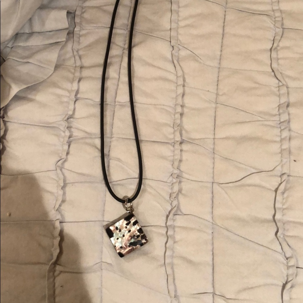 Necklace made with Italian glass